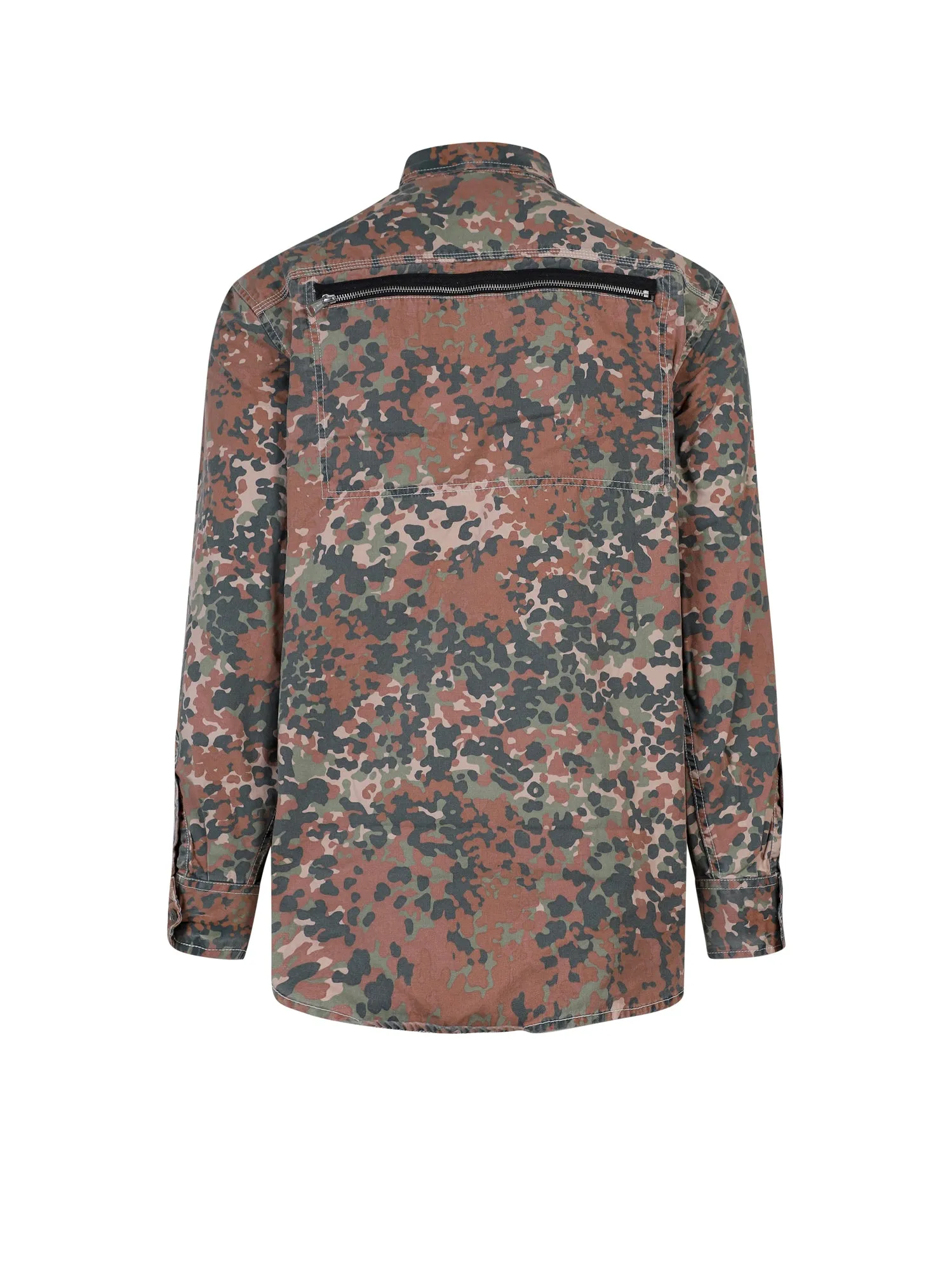 Diesel S-Roow Camouflage Printed Shirt