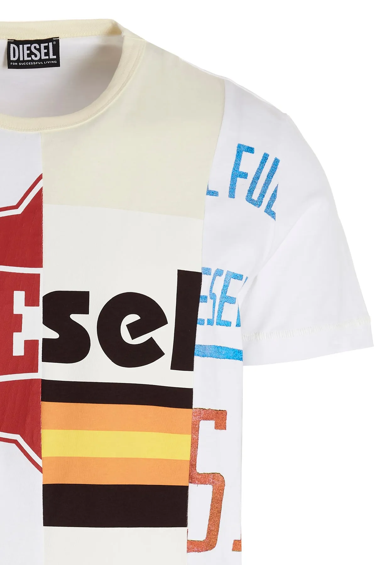 Diesel T-Diege Printed Crewneck T-Shirt