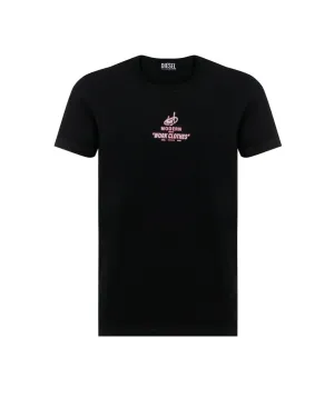 Diesel T-Diegor Logo Printed Crewneck T-Shirt