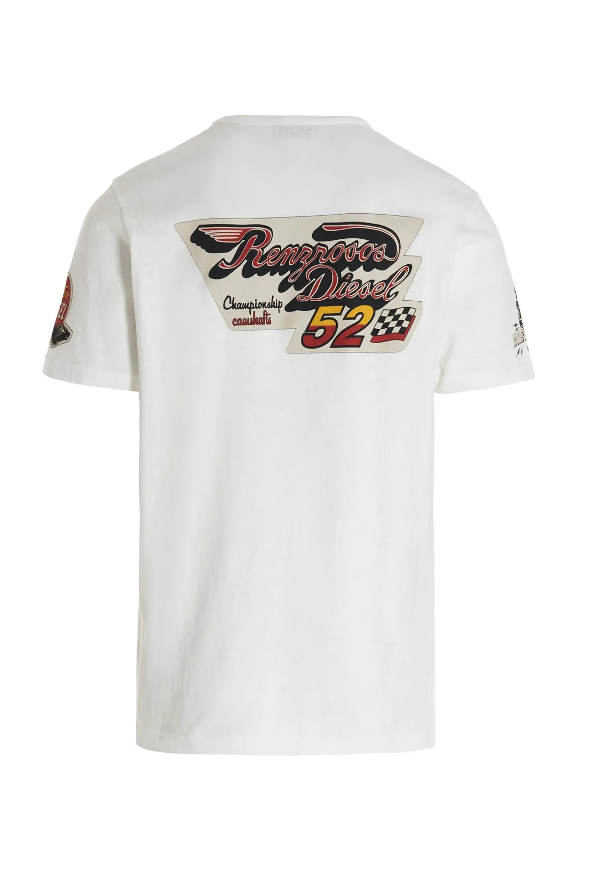 Diesel T-Just Logo Printed Crewneck T-Shirt