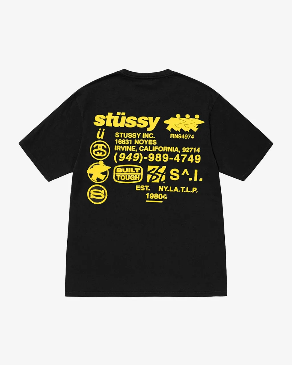 DNA Pigment Dyed Tee Black