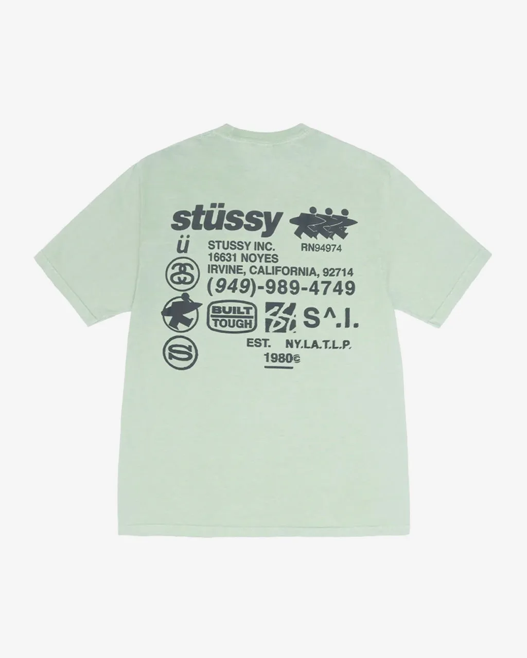 DNA Pigment Dyed Tee Granite