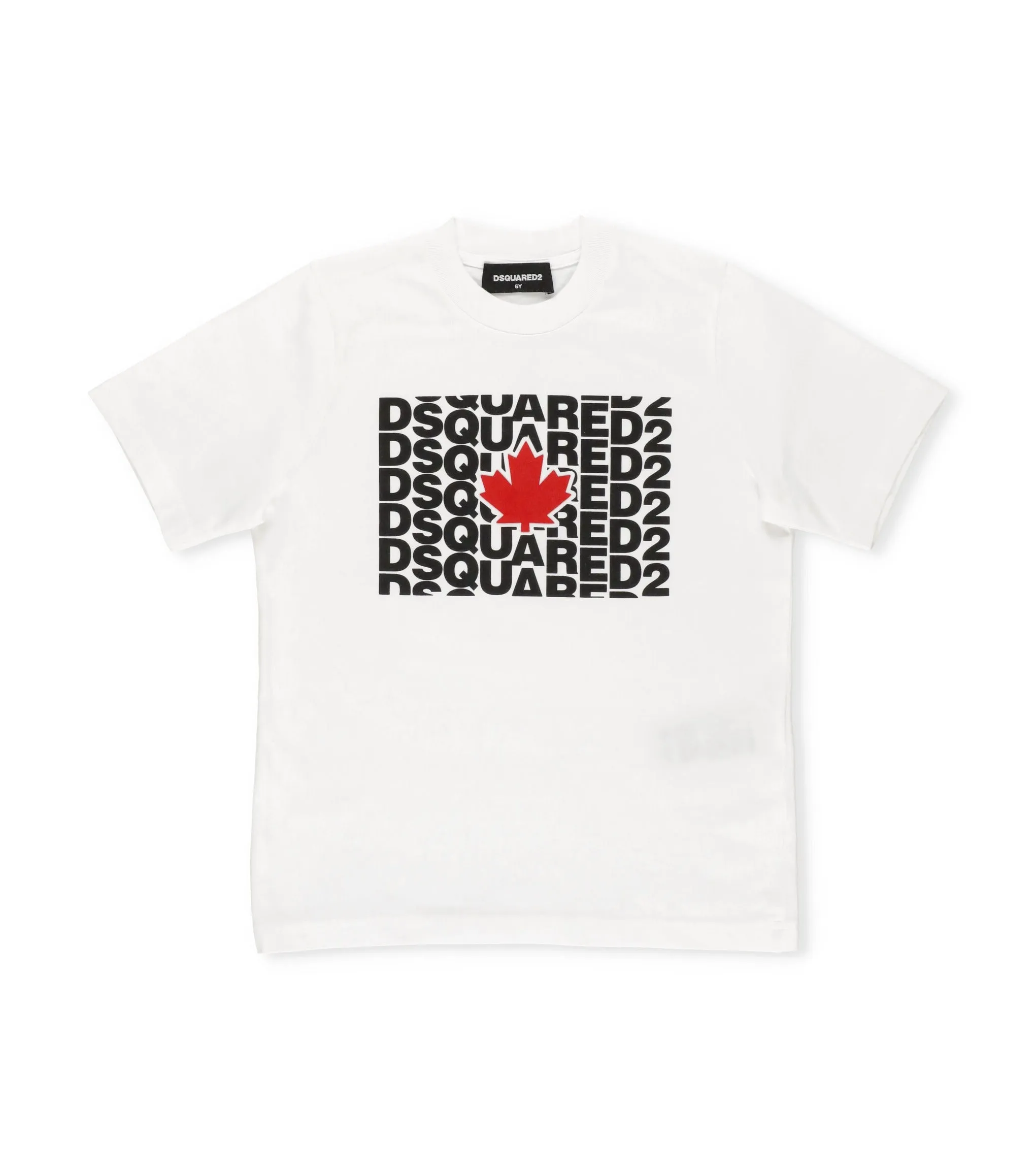 Dsquared2 Kids Logo Printed Crewneck T-Shirt