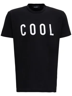 Dsquared2 Logo Printed Crewneck T-Shirt