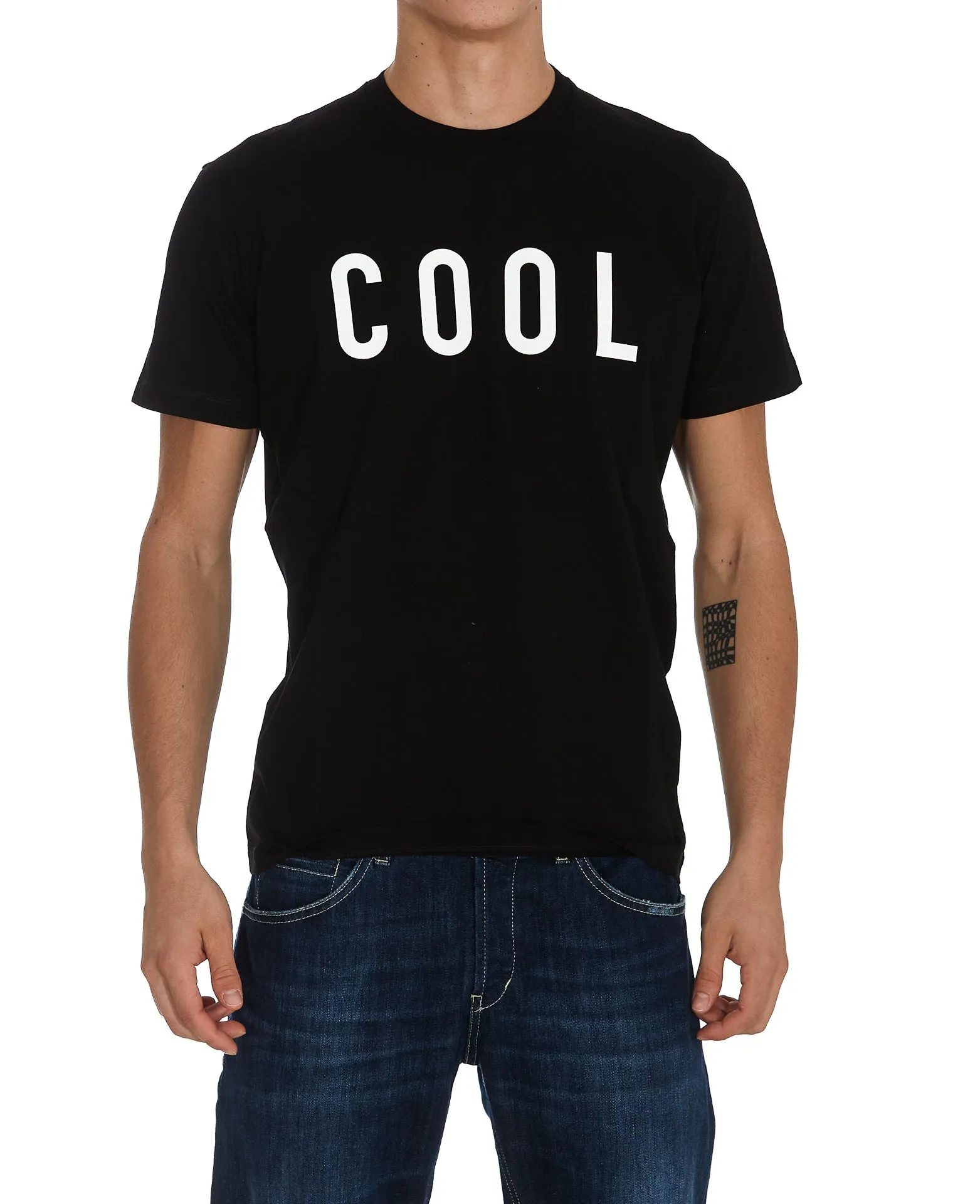 Dsquared2 Logo Printed Crewneck T-Shirt