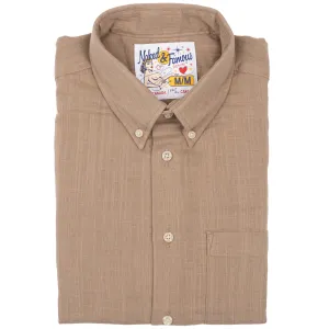 Easy Shirt - Double Weave Slub Gauze - Sand