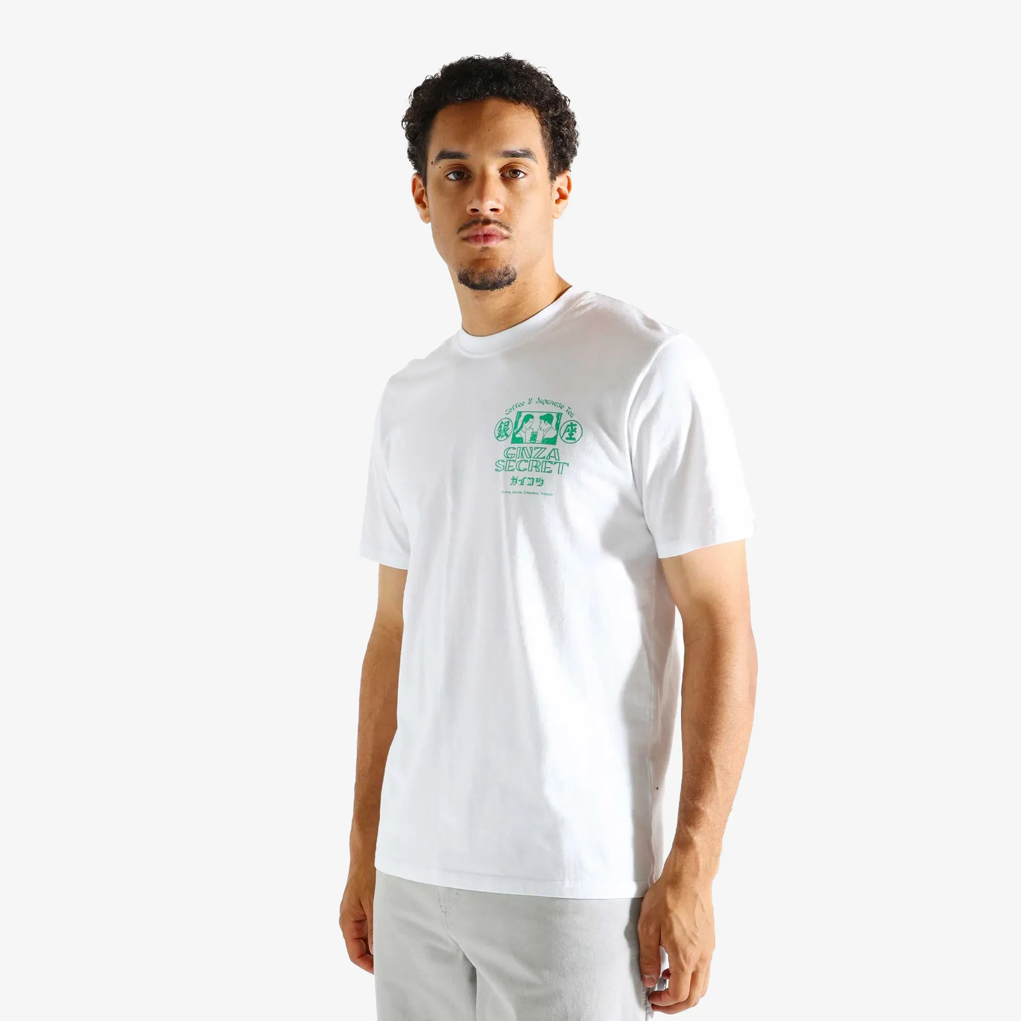 EDWIN | GINZA SECRET T-SHIRT { WHITE