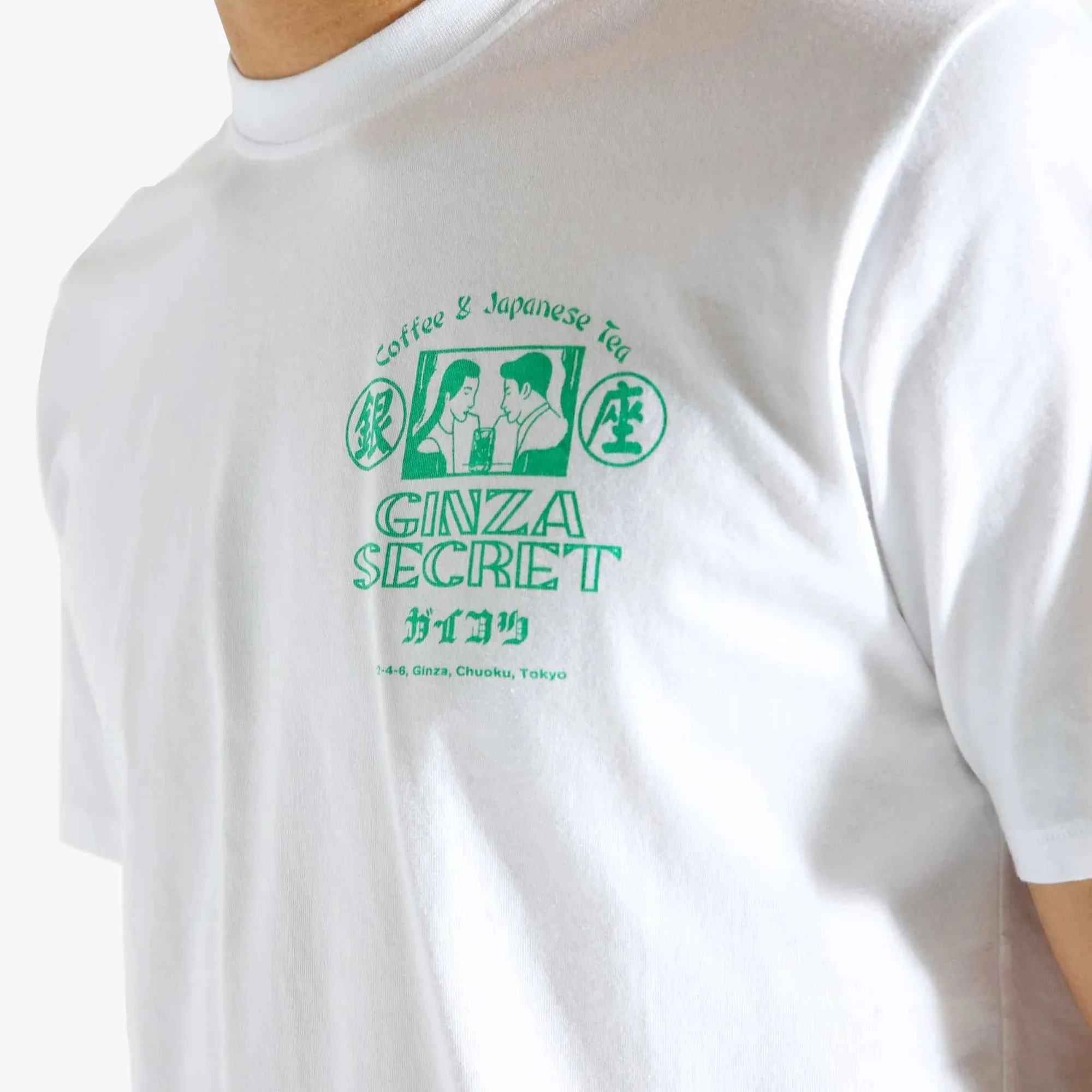 EDWIN | GINZA SECRET T-SHIRT { WHITE