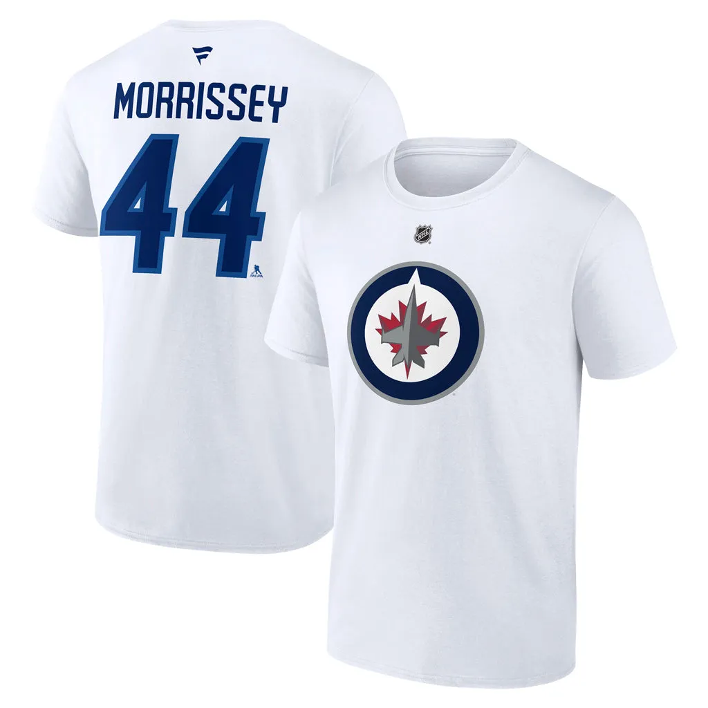 FANATICS WHT NAME/# TEE 44 MORRISSEY