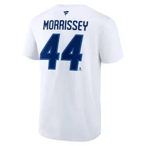 FANATICS WHT NAME/# TEE 44 MORRISSEY