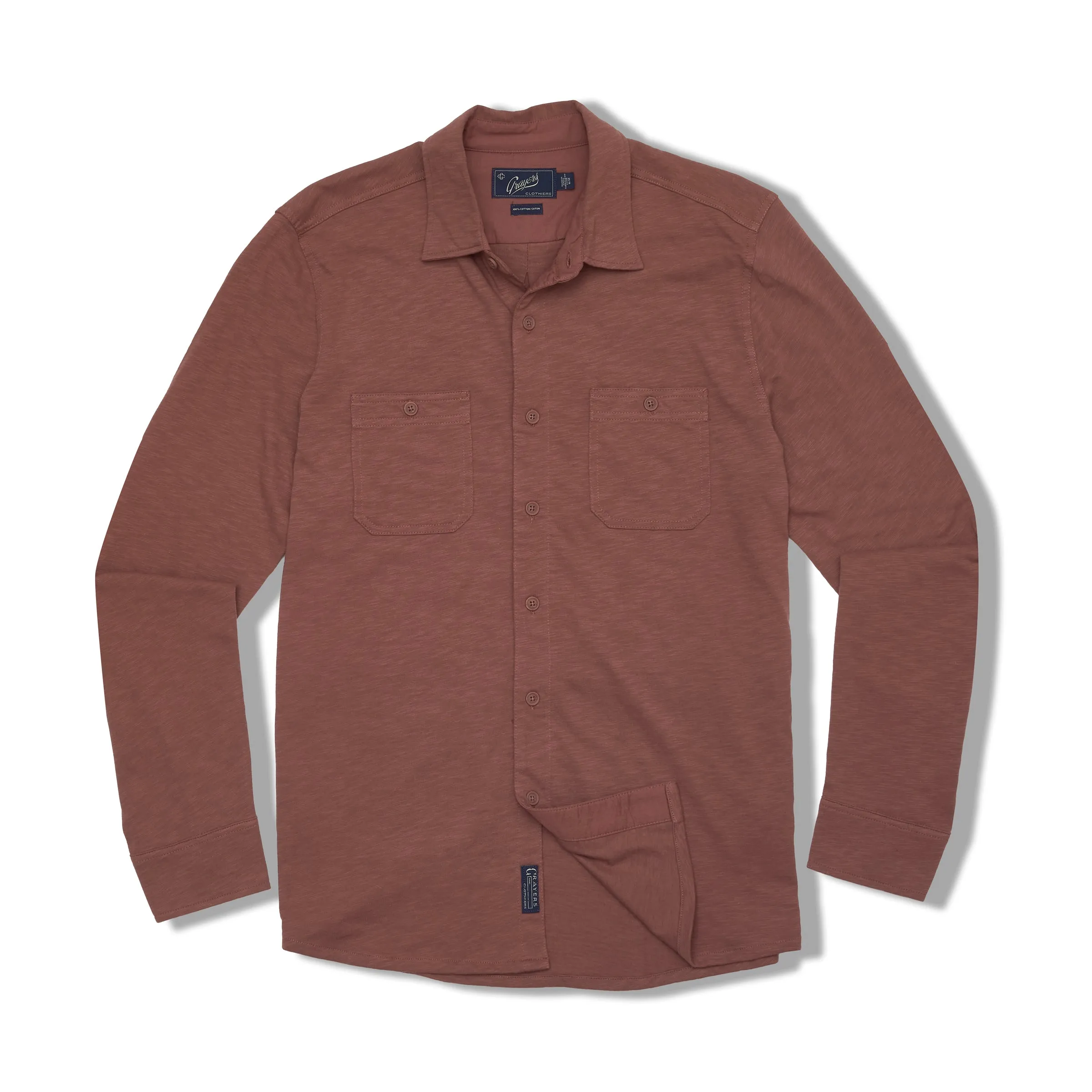 Flex Everyday Knit Shirt - Marron