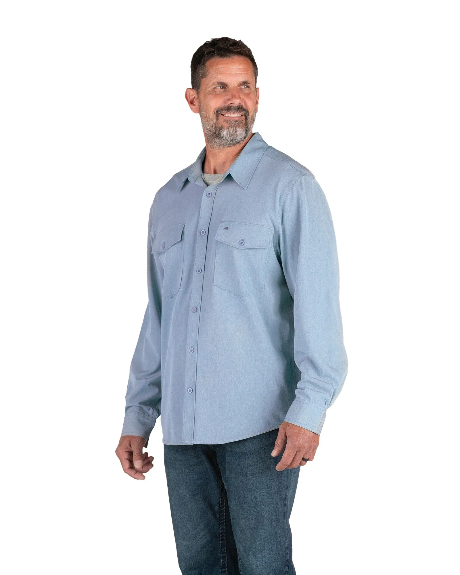 Flex180® UPF Button Down Long Sleeve Shirt