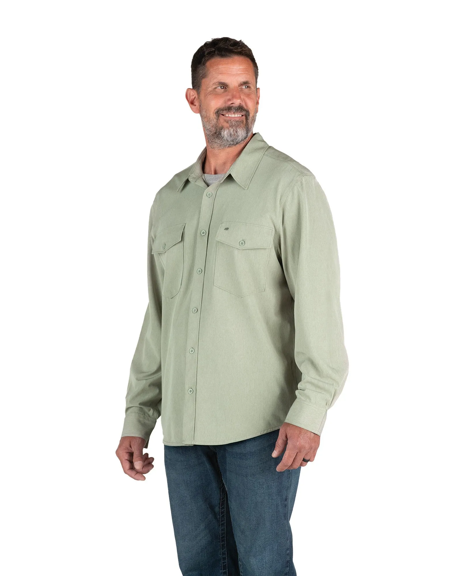 Flex180® UPF Button Down Long Sleeve Shirt