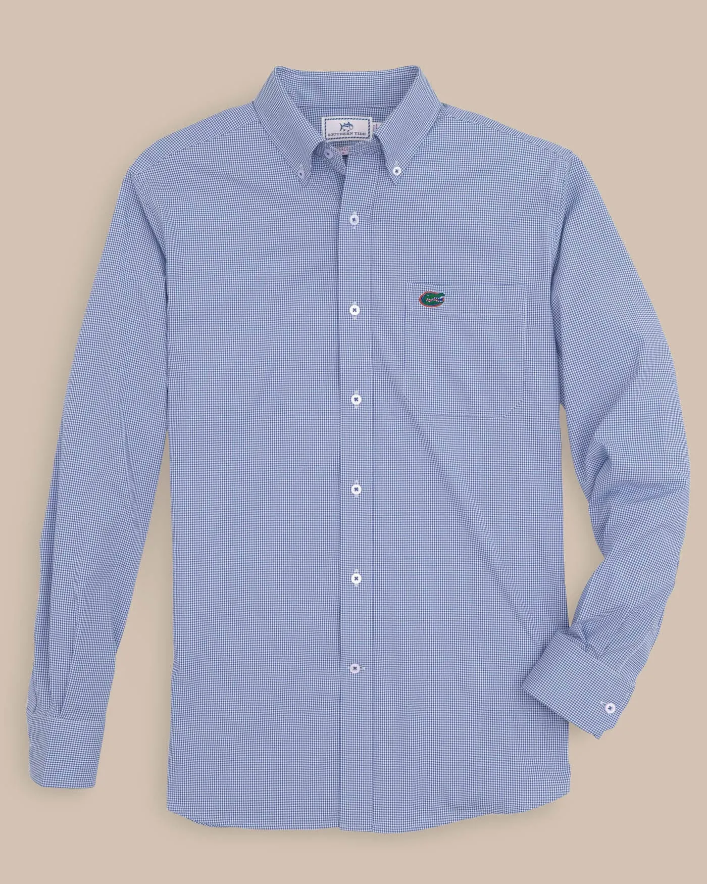 Florida Gators Gingham Button Down Shirt