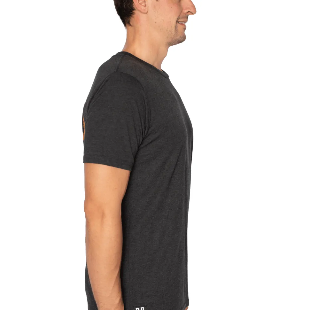 Freightline Tee, Black Frost
