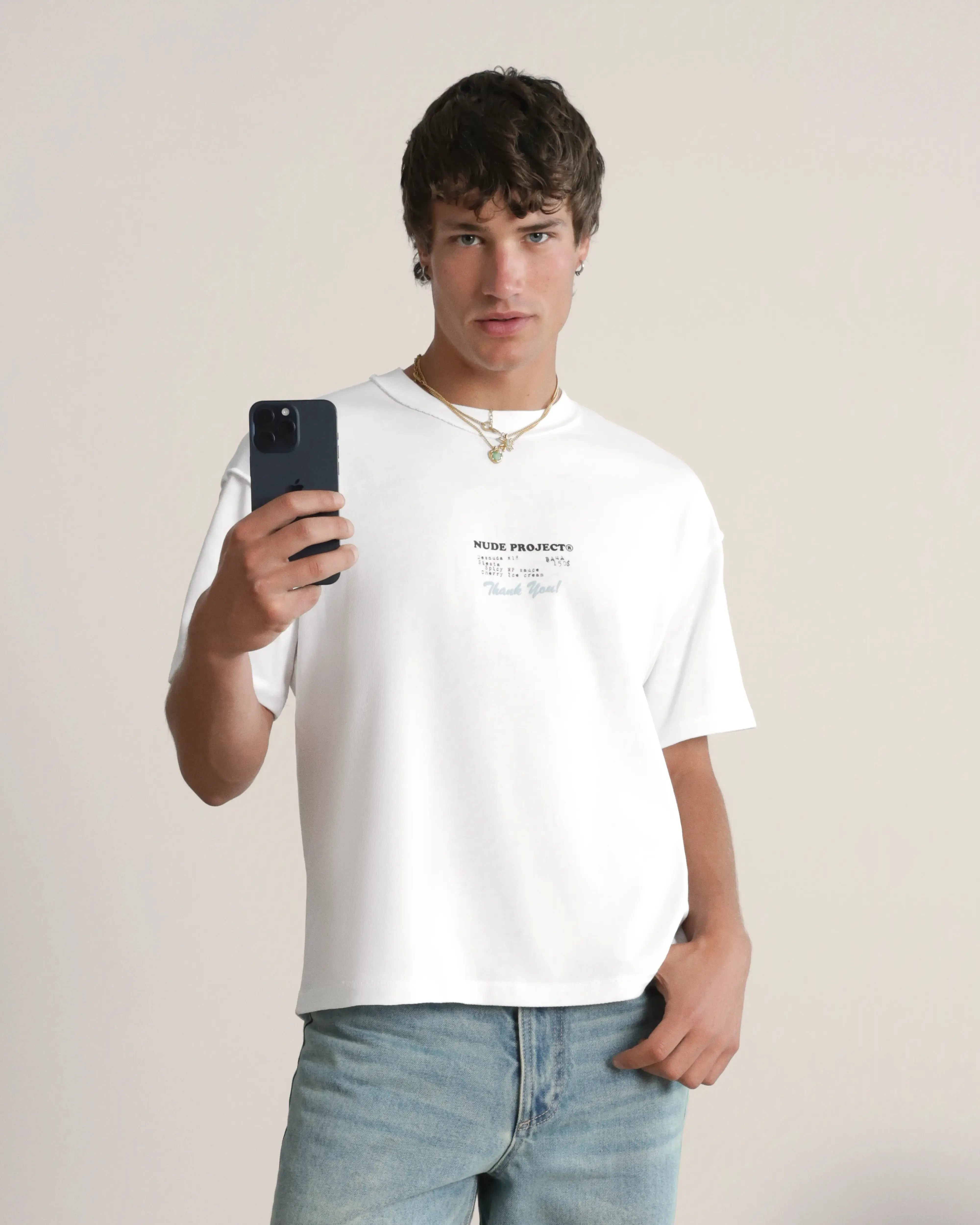 Fuck Normal Tee White