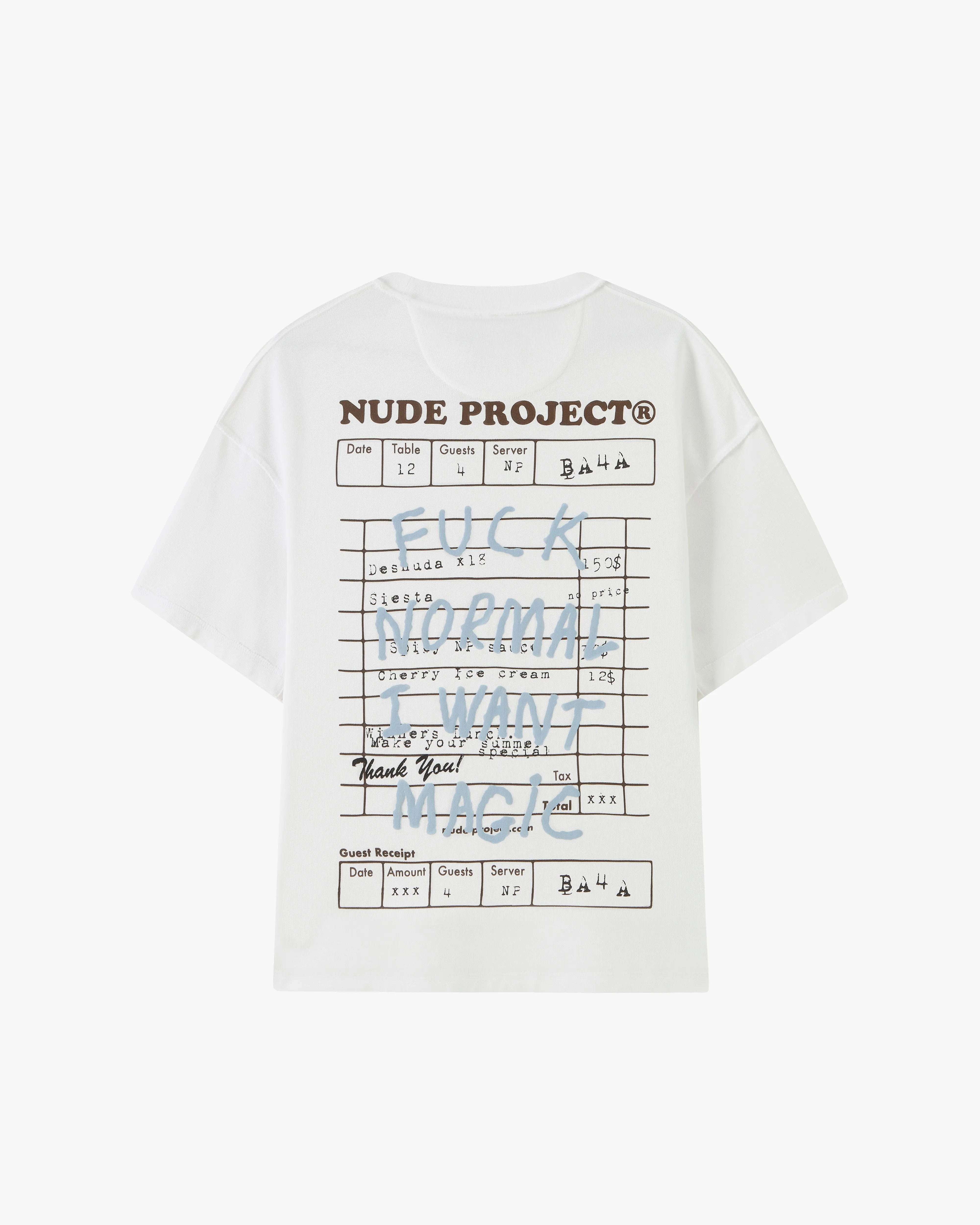 Fuck Normal Tee White