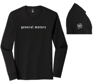 General Motors Front Graphic Adult Long Sleeve T-Shirt