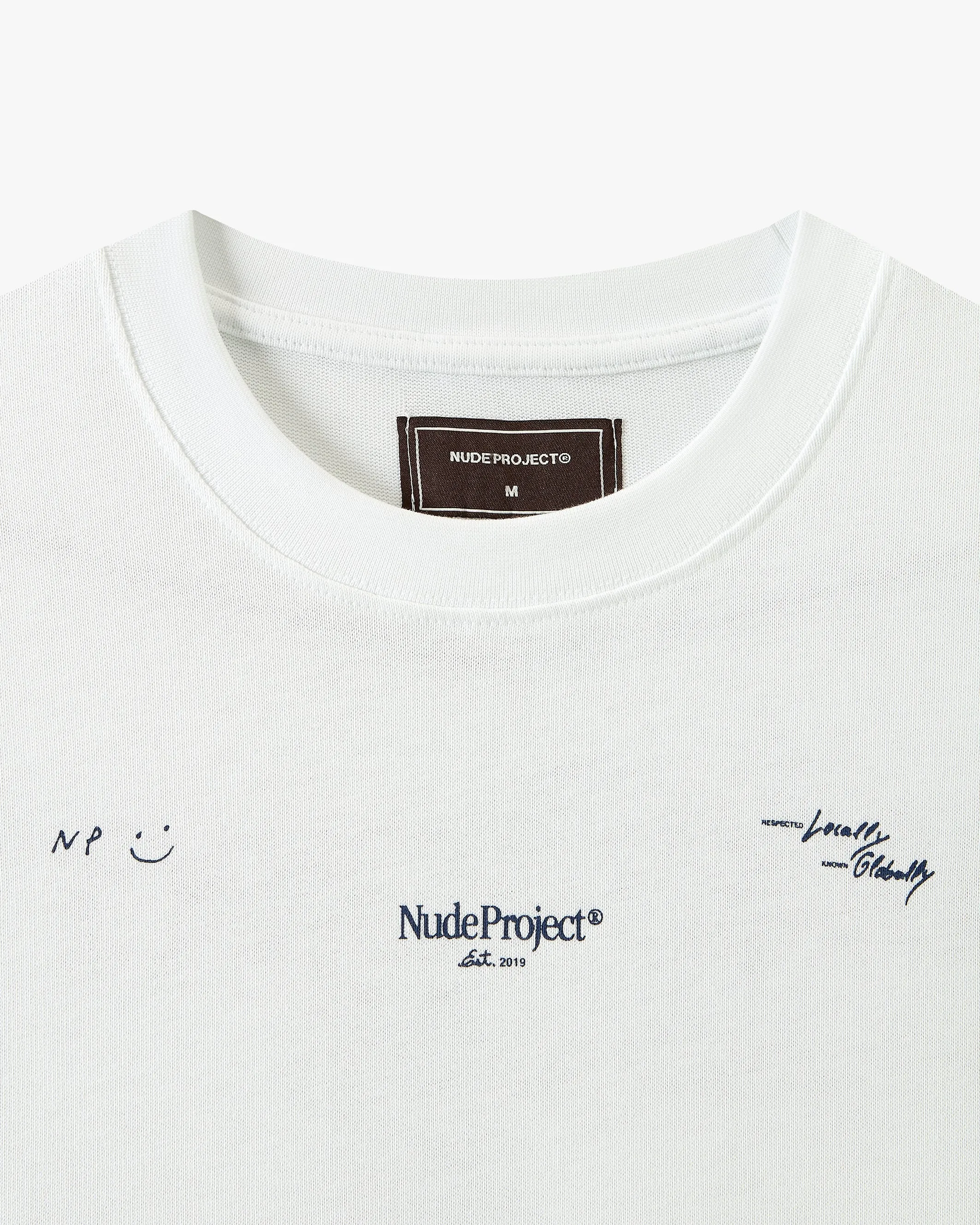 Global Soon Tee White