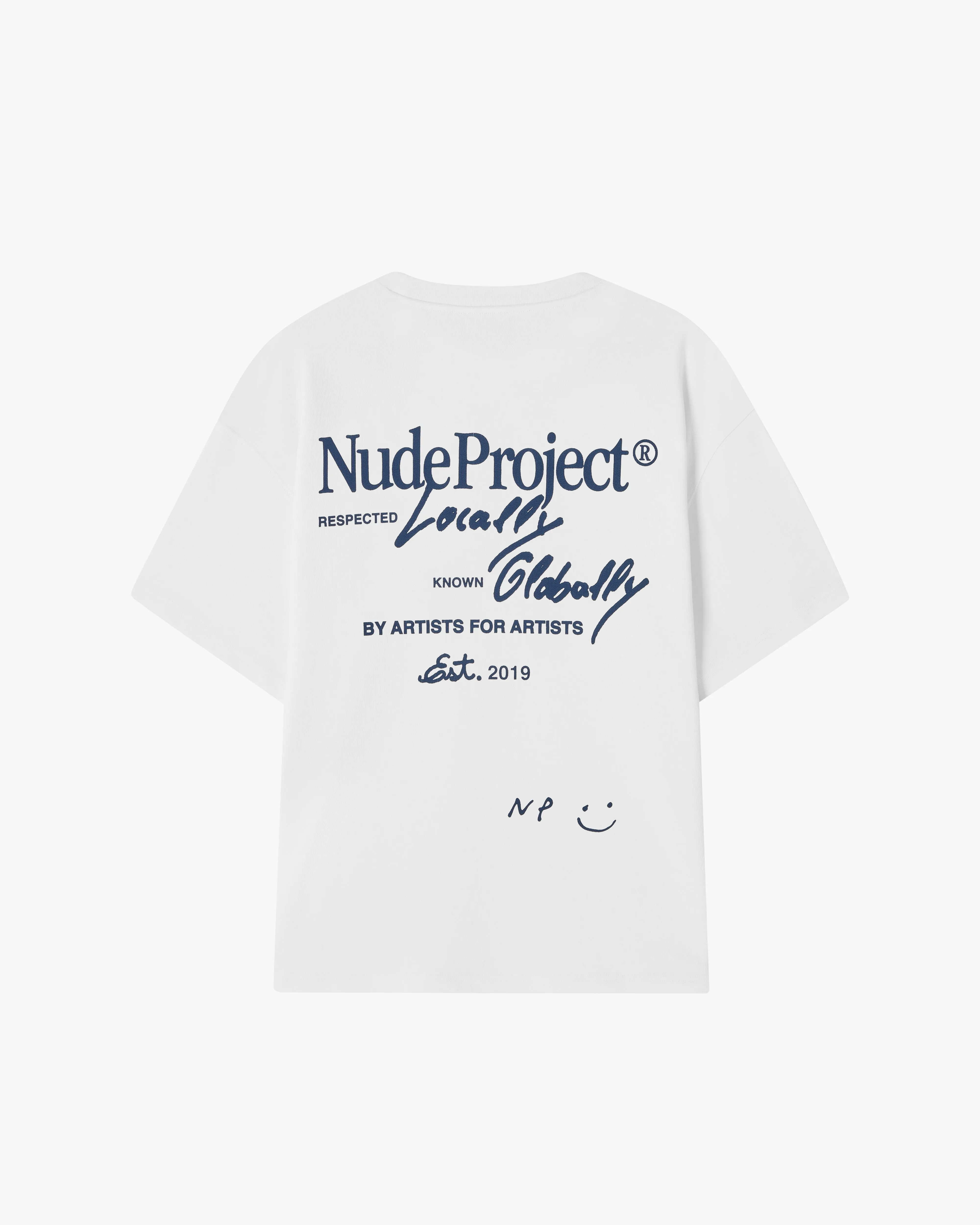 Global Soon Tee White