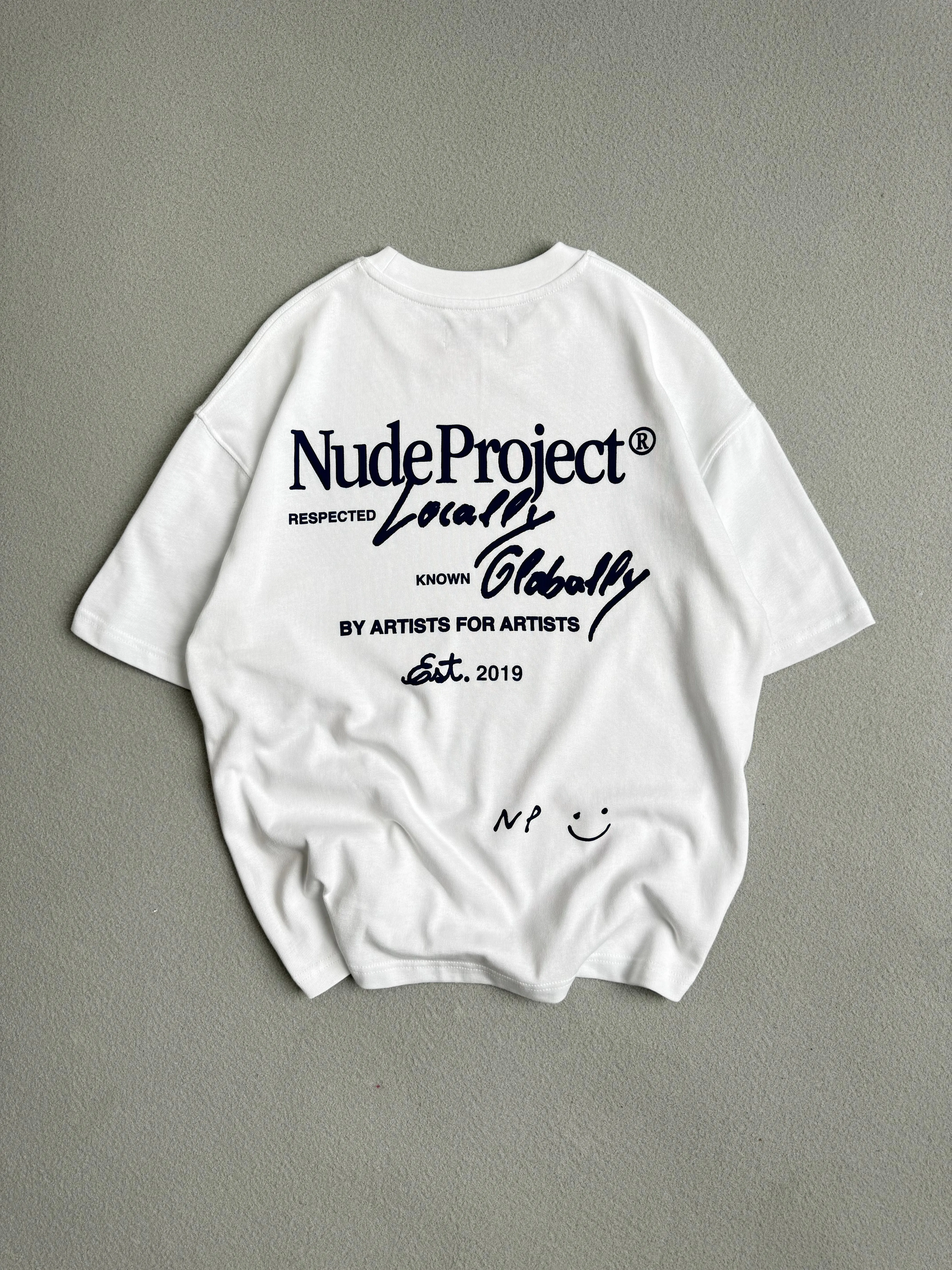Global Soon Tee White