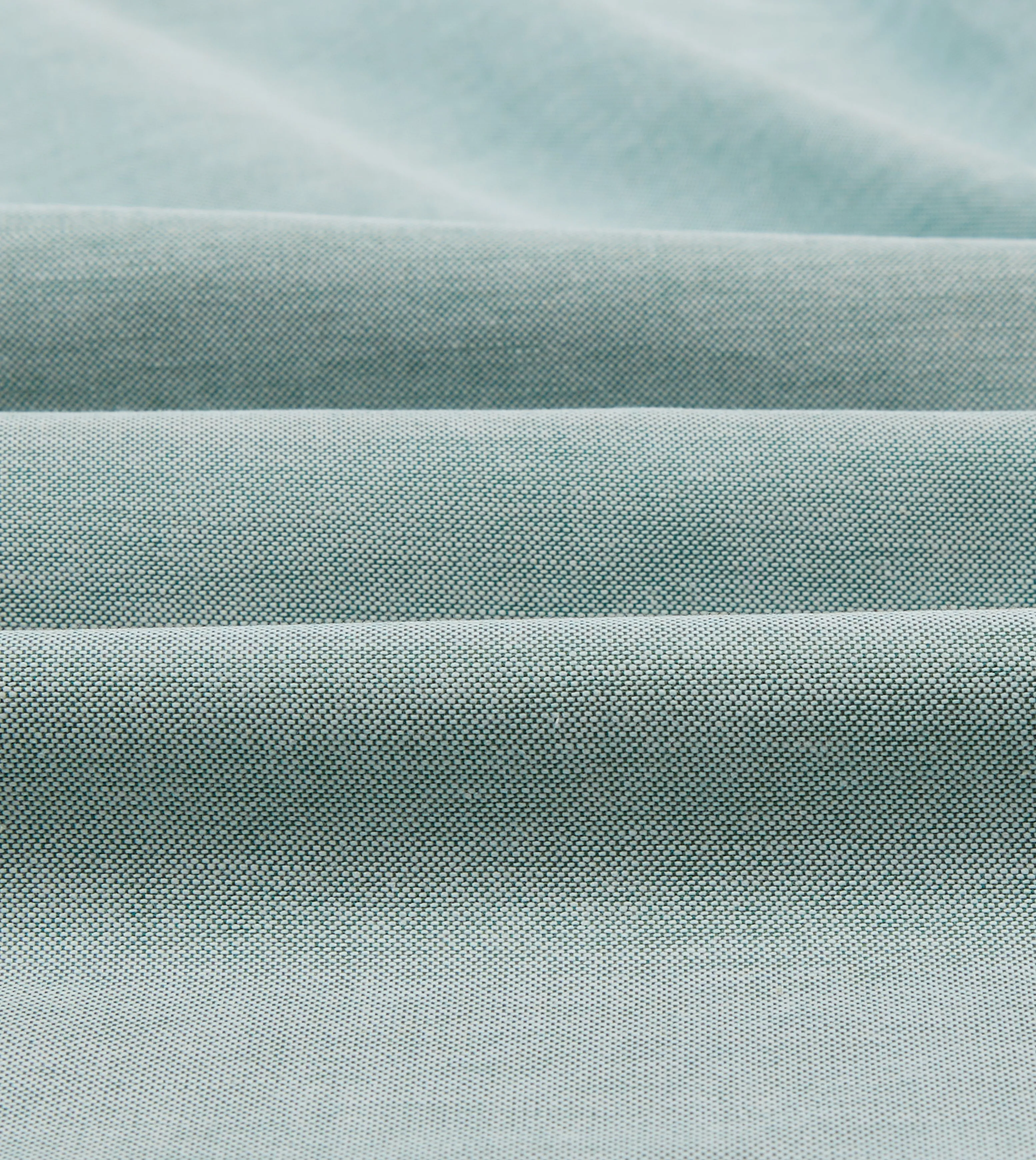 Green Cotton Oxford Cloth Button-Down Shirt