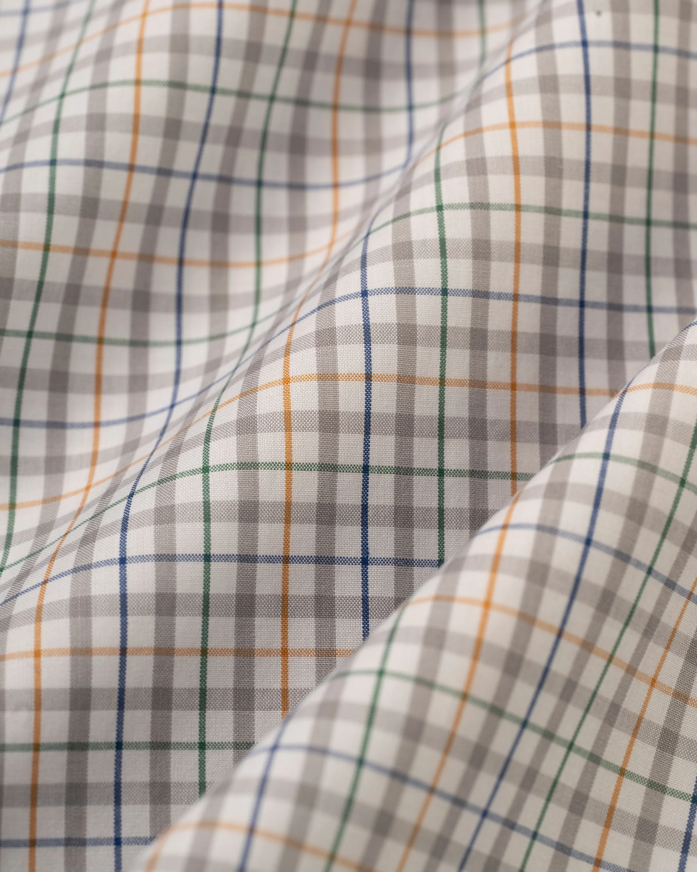 GREY/GOLD/GREEN CHECK SHIRT