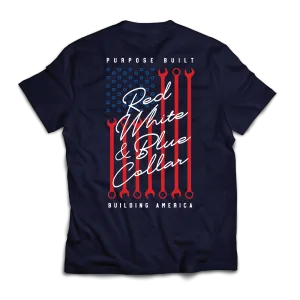 Hang em' High Tee, Navy