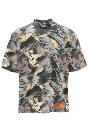 Heron Preston Allover Printed Crewneck T-Shirt