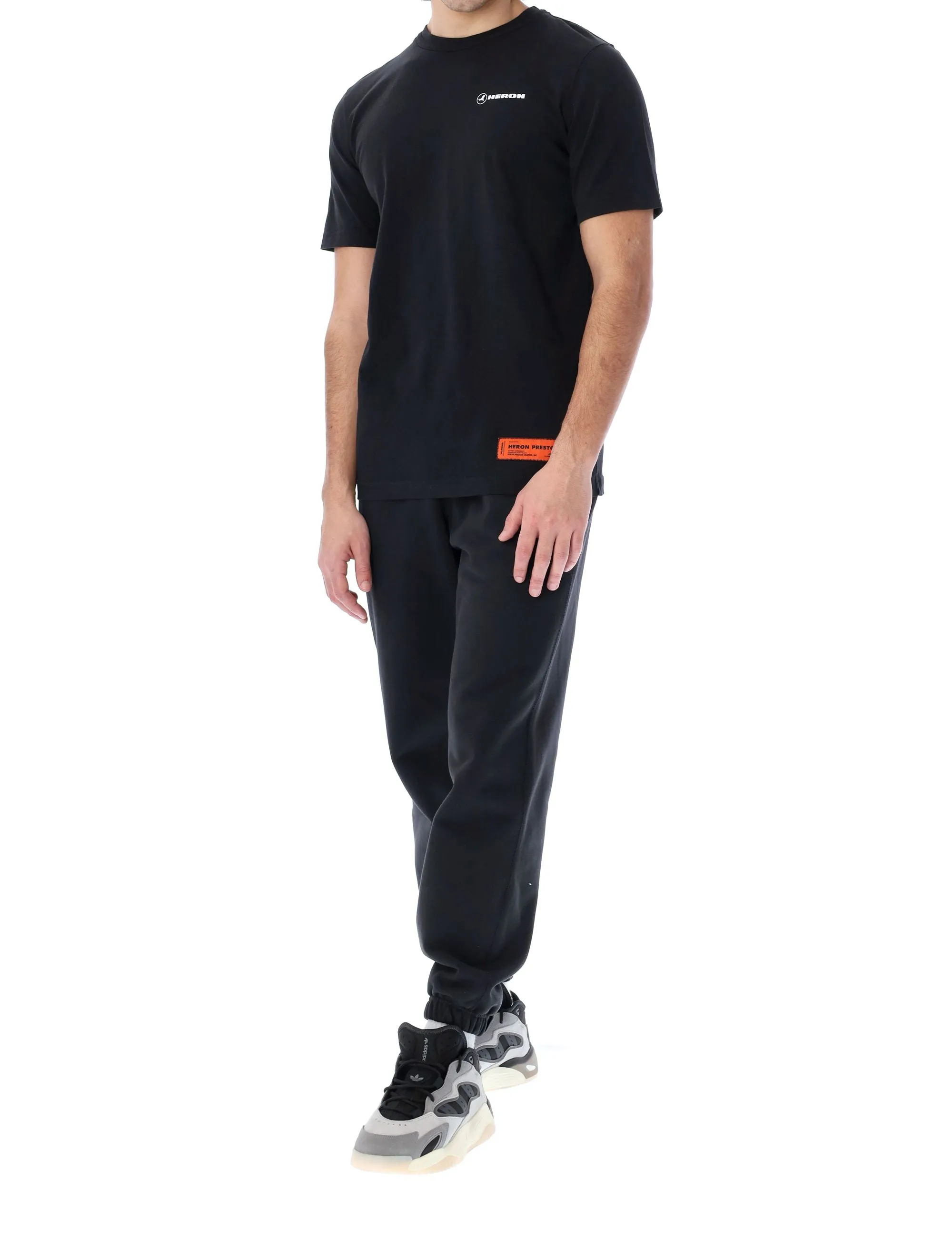 Heron Preston Logo Printed Crewneck T-Shirt