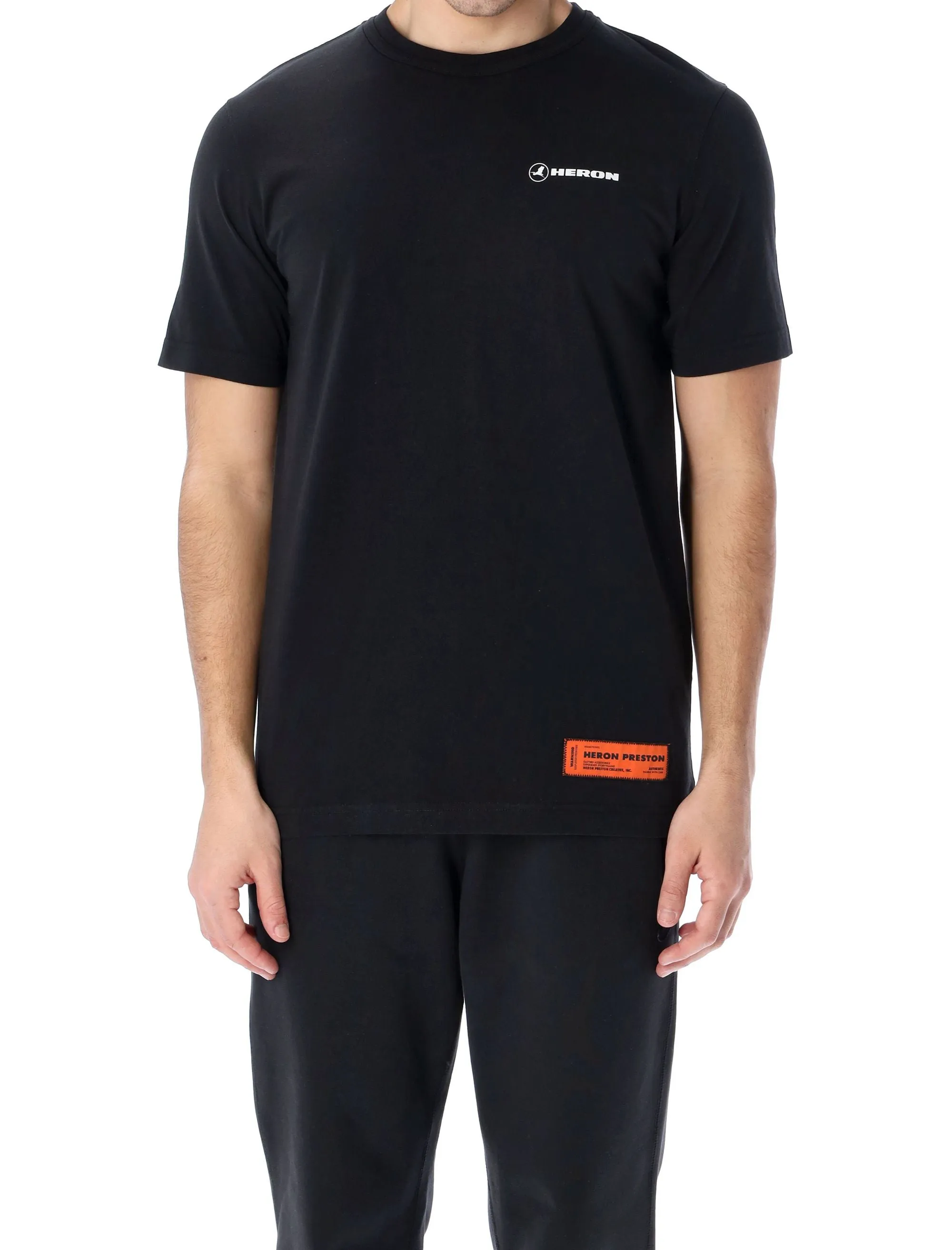 Heron Preston Logo Printed Crewneck T-Shirt