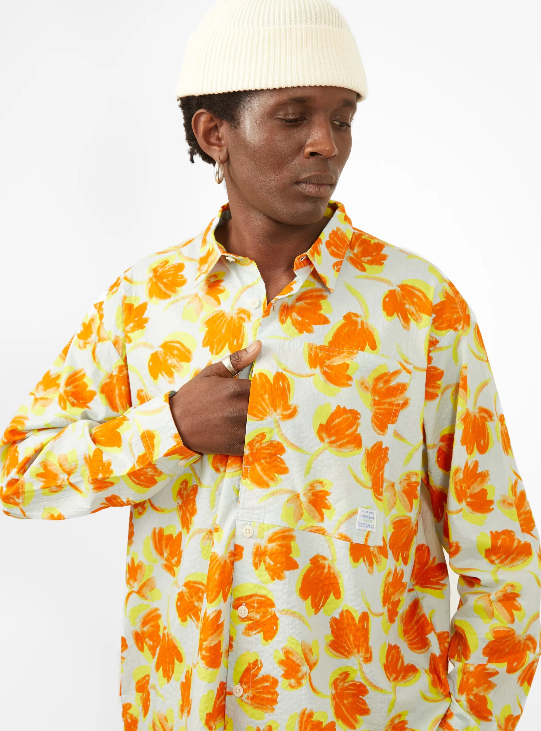 Home Party Shirt Orange