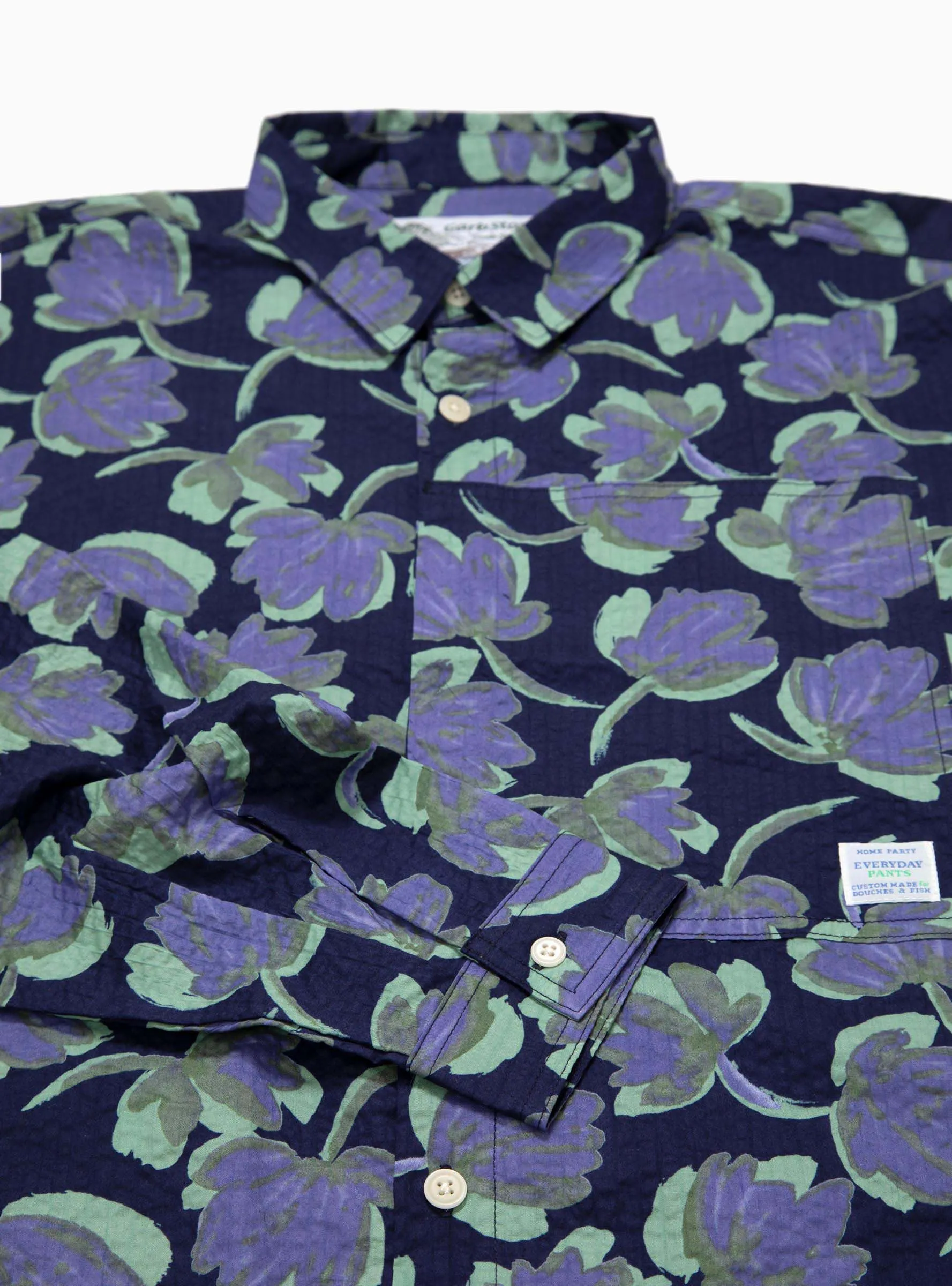 Home Party Shirt Purple