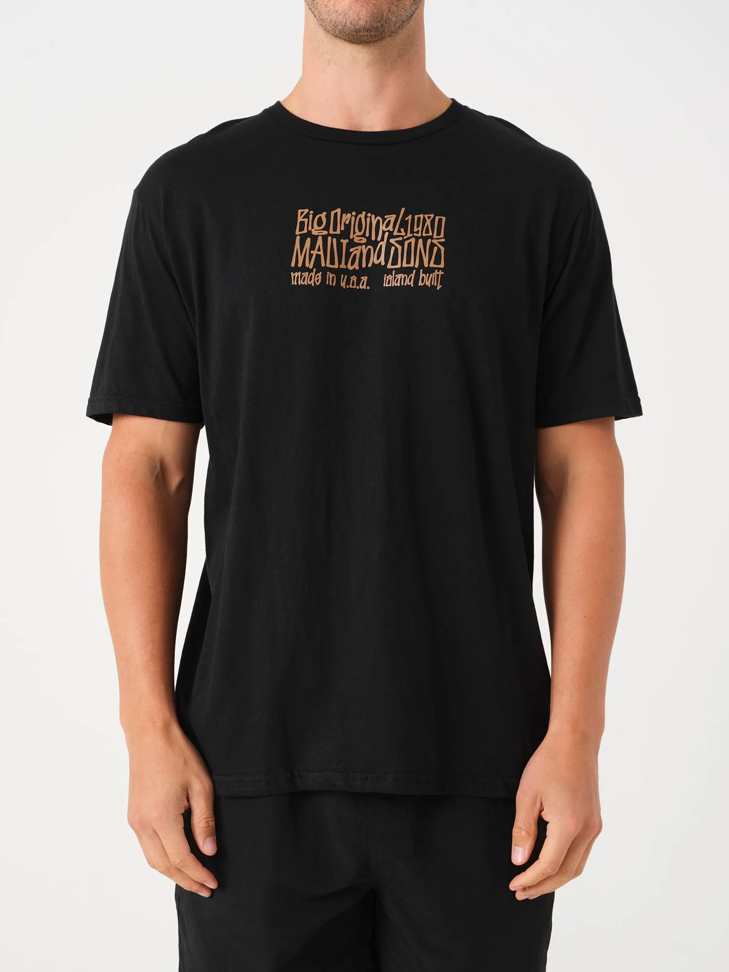 Island Built T-Shirt in Black
