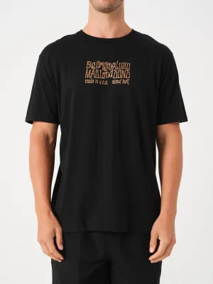 Island Built T-Shirt in Black