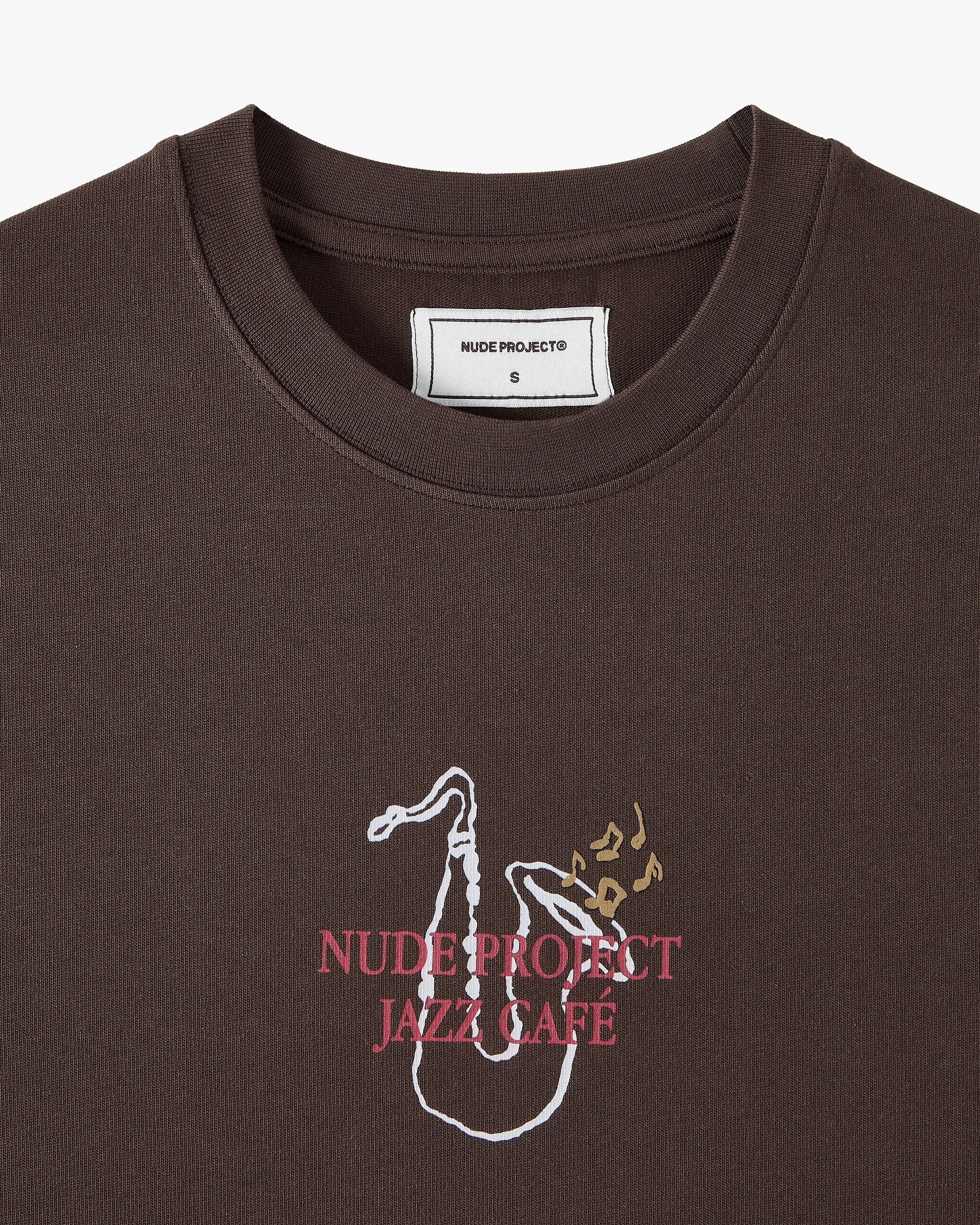 Jazz Café Tee Brown