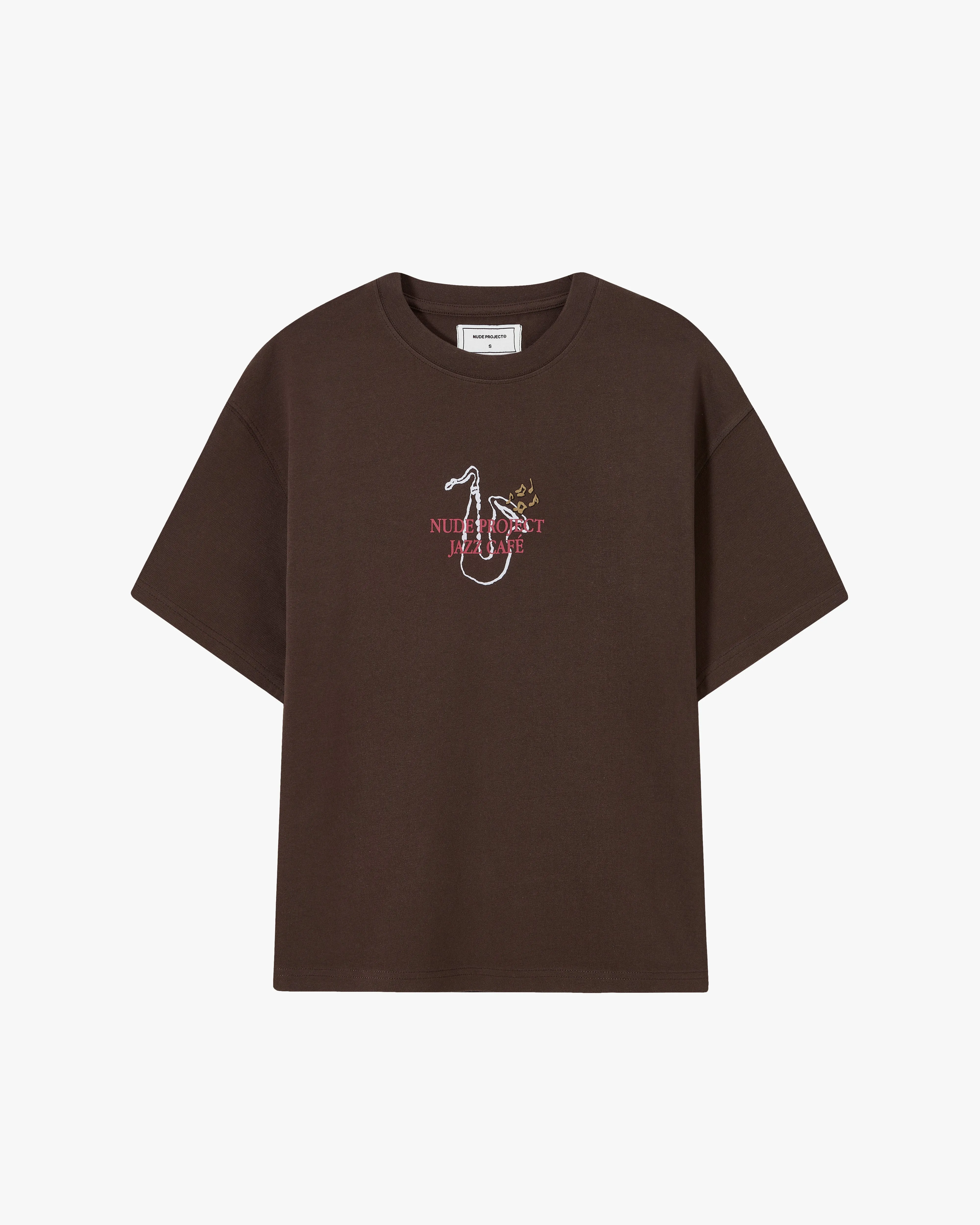 Jazz Café Tee Brown
