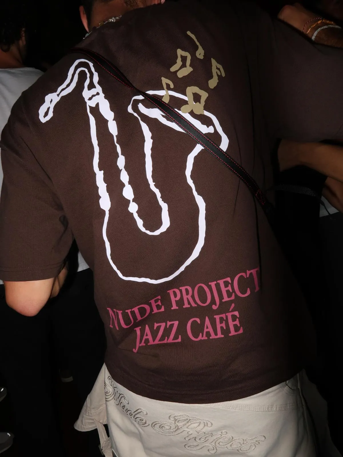 Jazz Café Tee Brown
