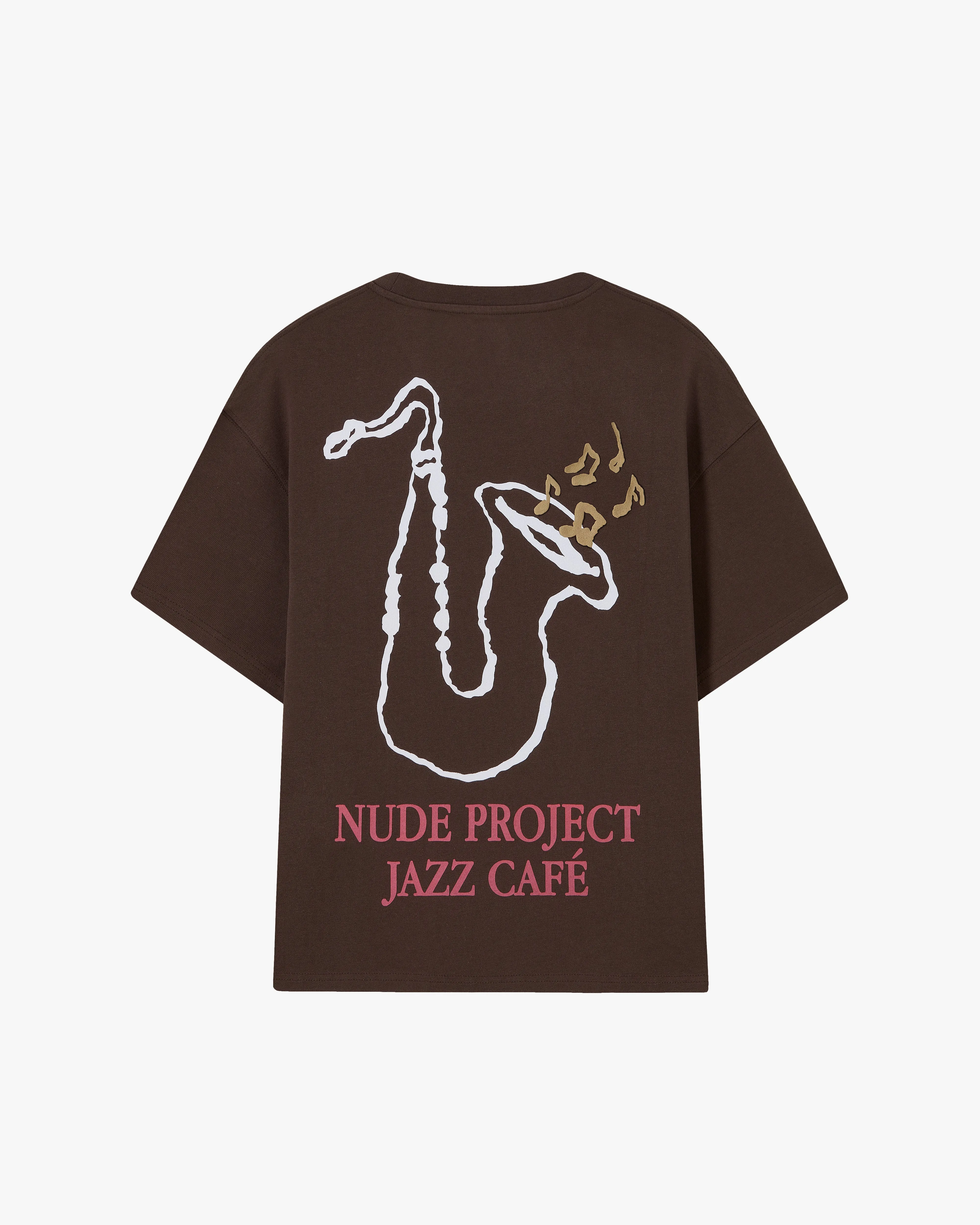 Jazz Café Tee Brown