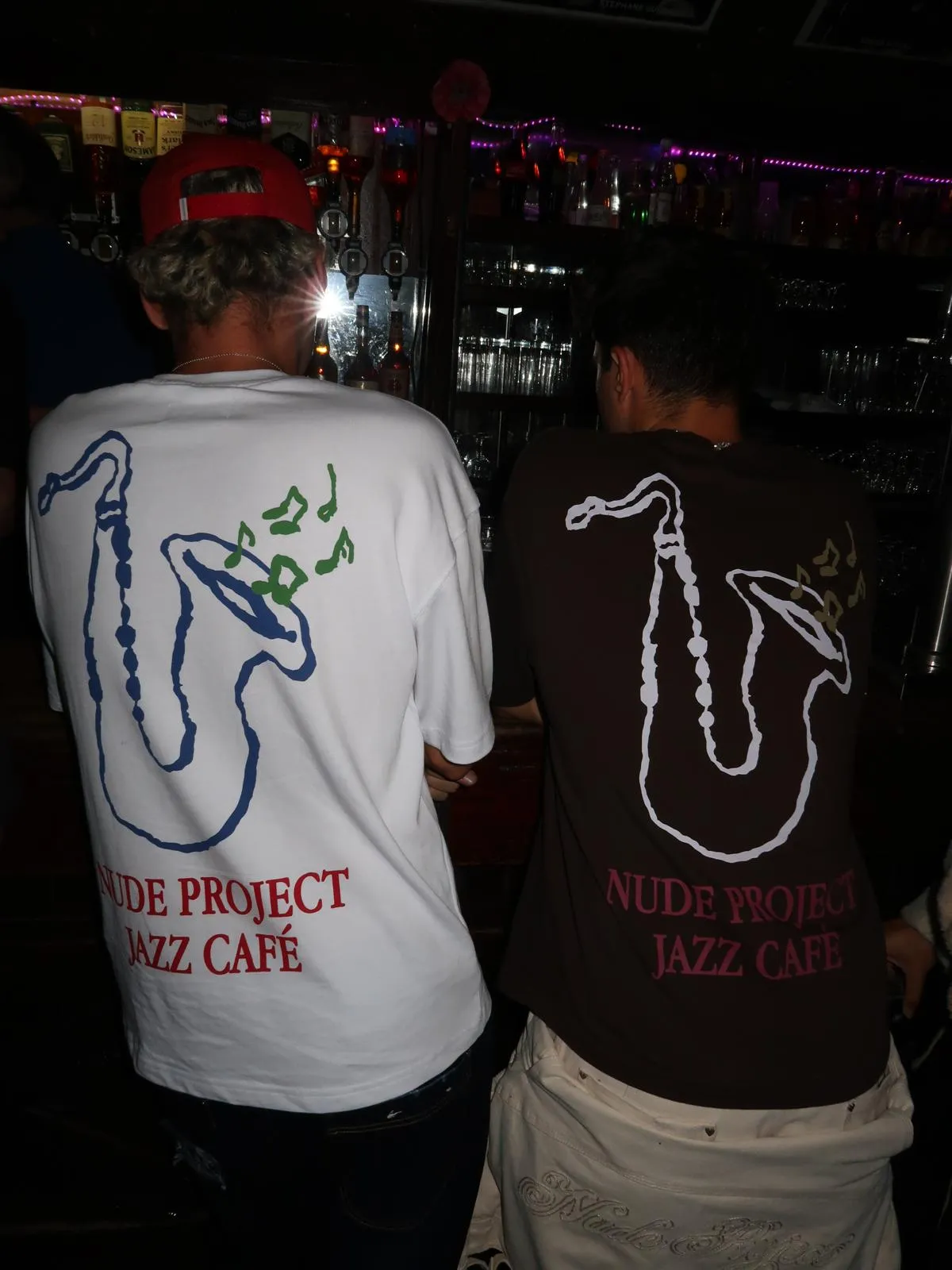 Jazz Café Tee White