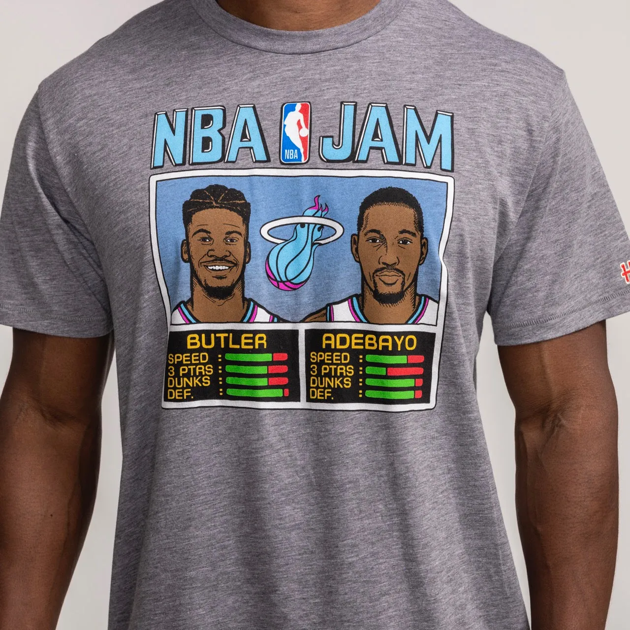 Jimmy Butler & Bam Adebayo Original Vice NBA Jam Tee