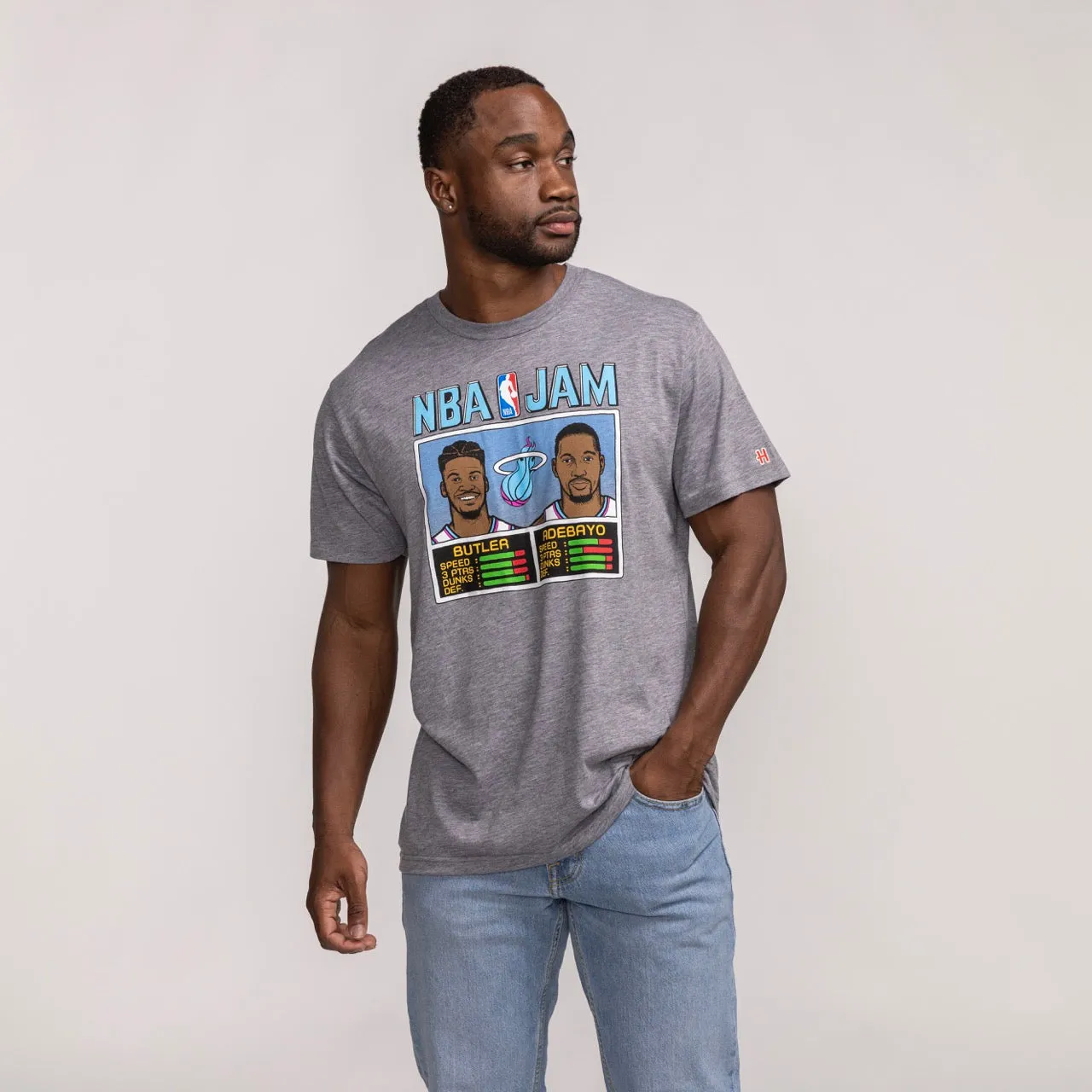 Jimmy Butler & Bam Adebayo Original Vice NBA Jam Tee