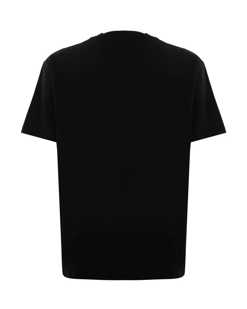 Just Cavalli Logo Printed Crewneck T-Shirt