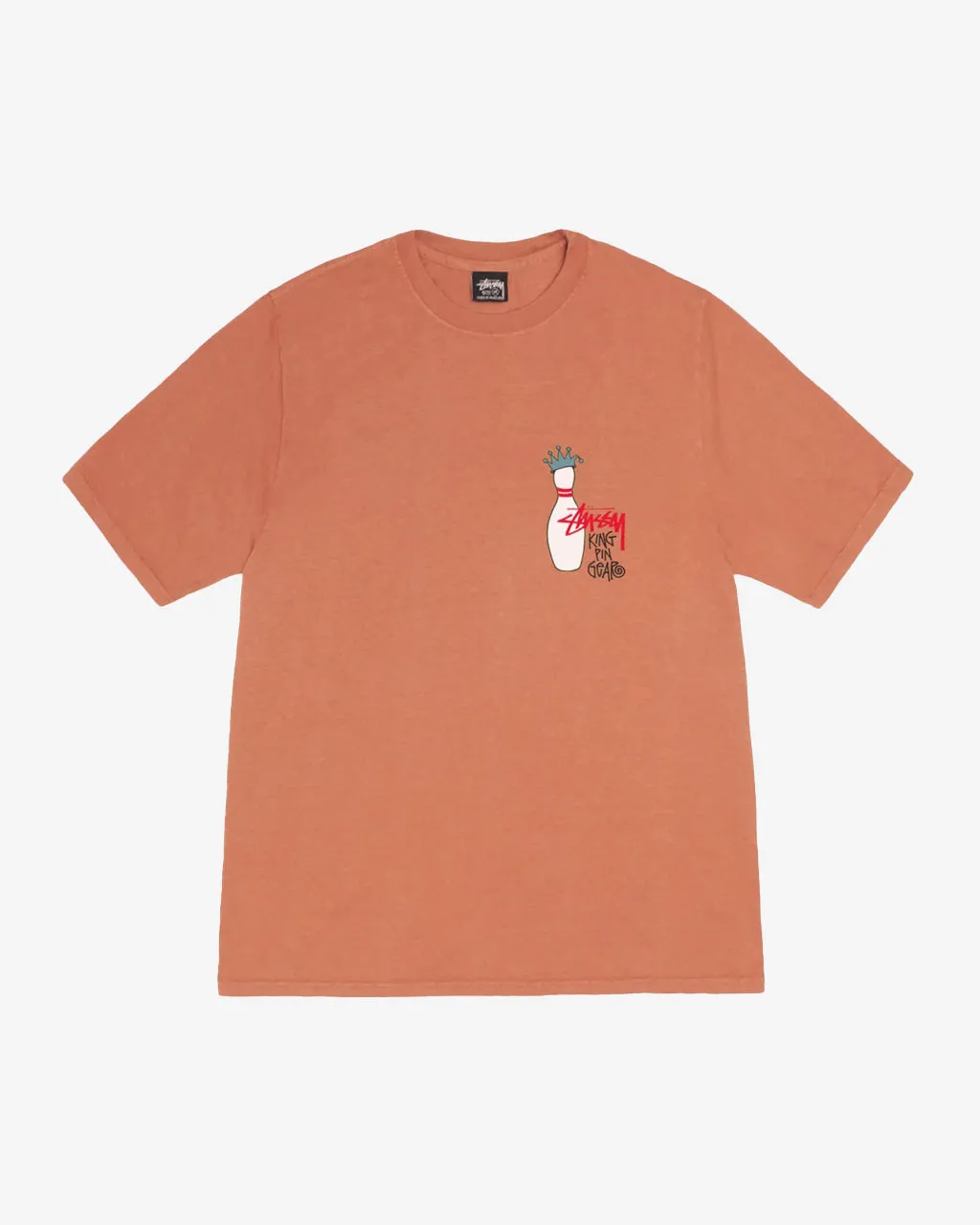 Kingpin Pigment Dyed Tee Rust