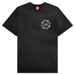 Landslide S/S Knit Oversize Fit Shirt - Black