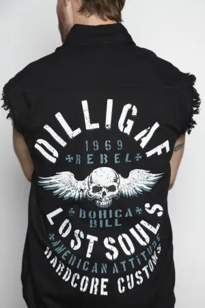 Lost Souls Frayed Button Shirt