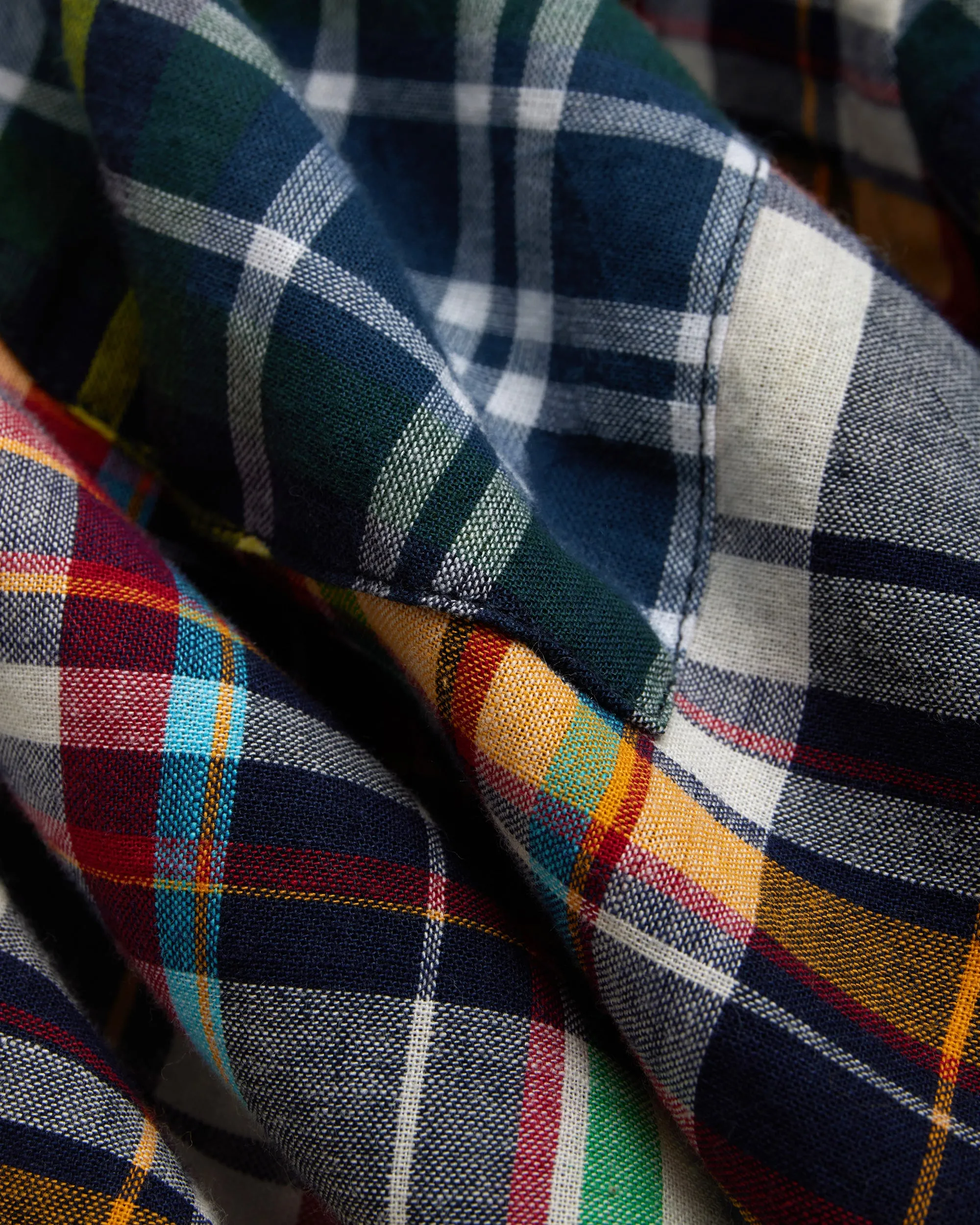 MADRAS SHORT SLEEVE FUN SHIRT
