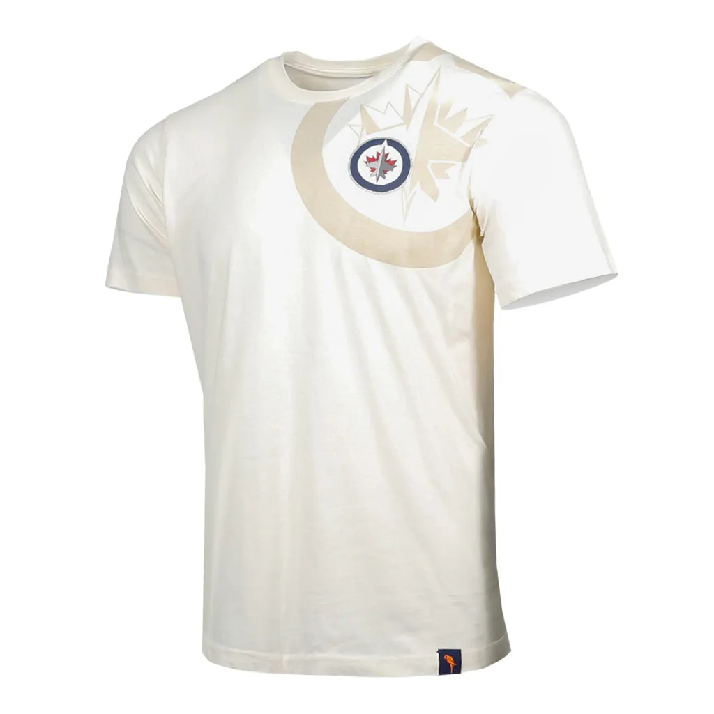 MARGARITAVILLE HEART TEE VANILLA