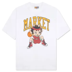 Market x Betty Boop Dunking T-Shirt - White