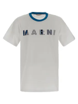 Marni Logo Printed Crewneck T-Shirt